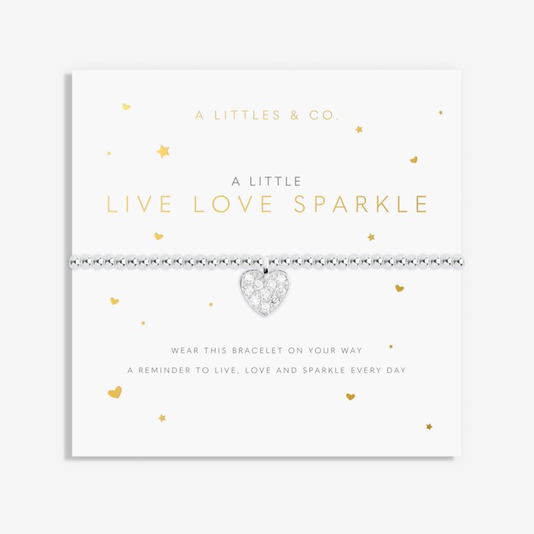 A Little 'Live Love Sparkle' Bracelet