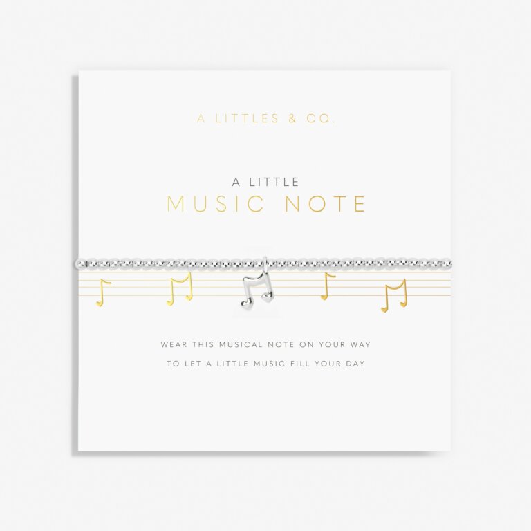 A Little 'Music Note' Bracelet