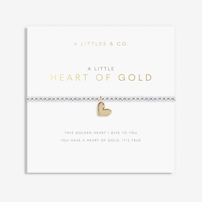 A Little 'Heart Of Gold' Bracelet