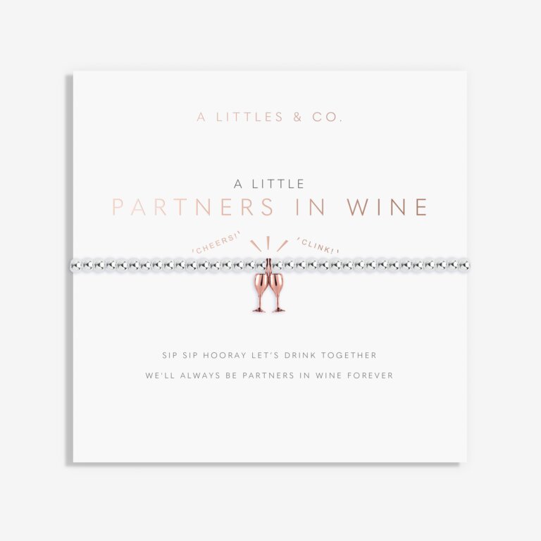 A Little 'Partners in Wine' Bracelet