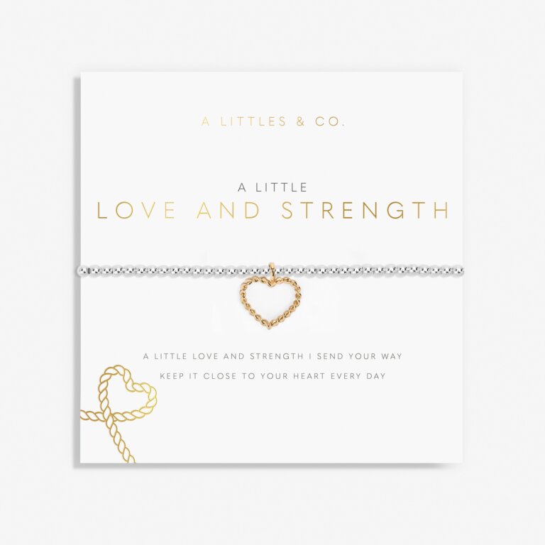 A Little 'Love And Strength' Bracelet