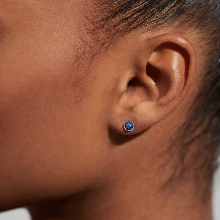 September 'Lapis Lazuli' Birthstone Boxed Earrings