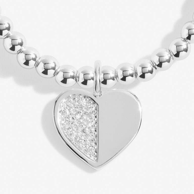 A Little 'Like A Mom To Me' Bracelet in Silver Plating