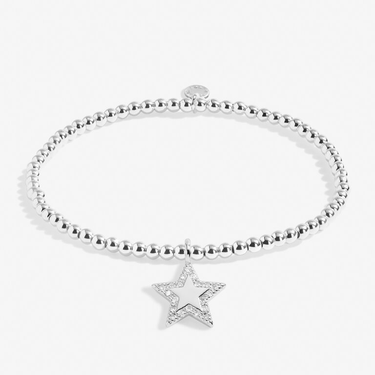 Christmas A Little 'Merry Christmas' Bracelet in Silver Plating