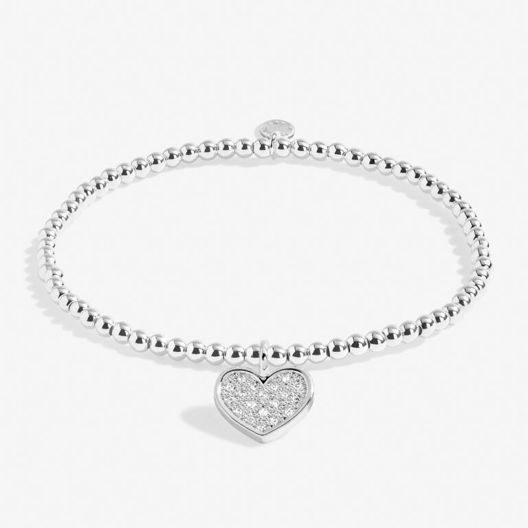 Christmas A Little 'With Love' Bracelet in Silver Plating