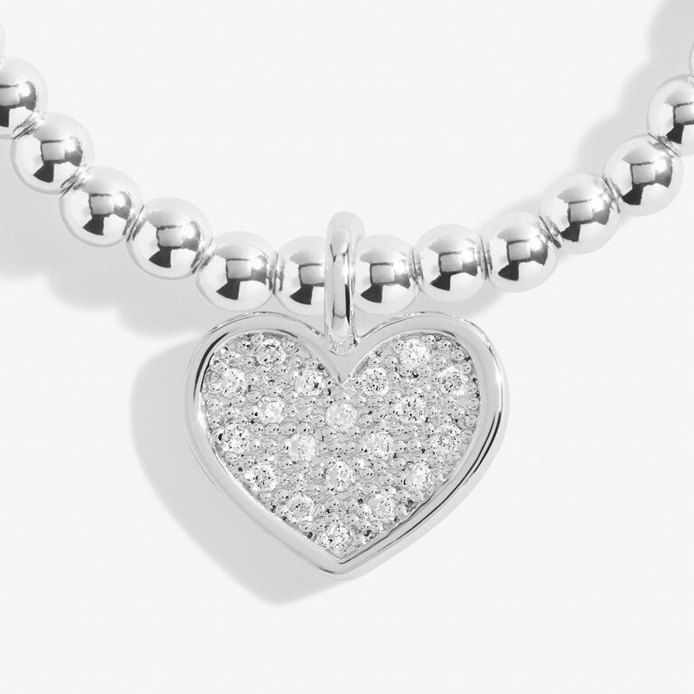 Christmas A Little 'With Love' Bracelet in Silver Plating