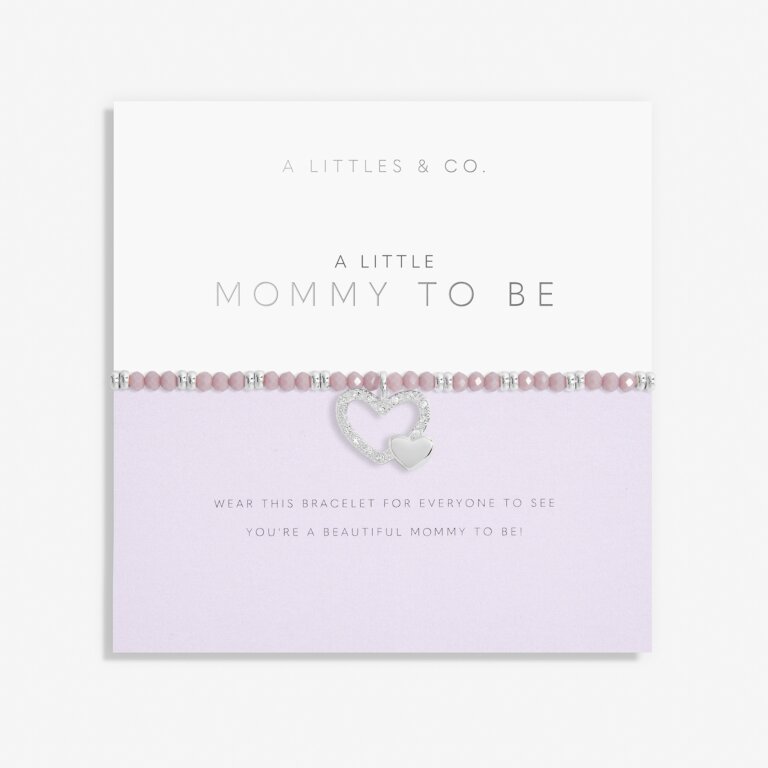 Live Life In Color A Little 'Mommy To Be' Bracelet in Silver Plating