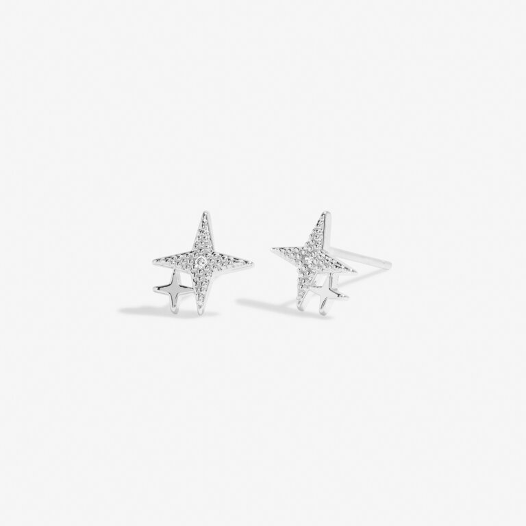 Christmas Beautifully Boxed 'Christmas Wishes' Earrings in Silver Plating