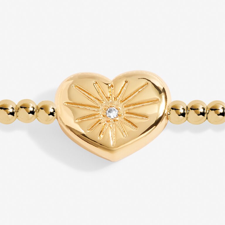 A Little 'Unstoppable' Bracelet in Gold-Tone Plating