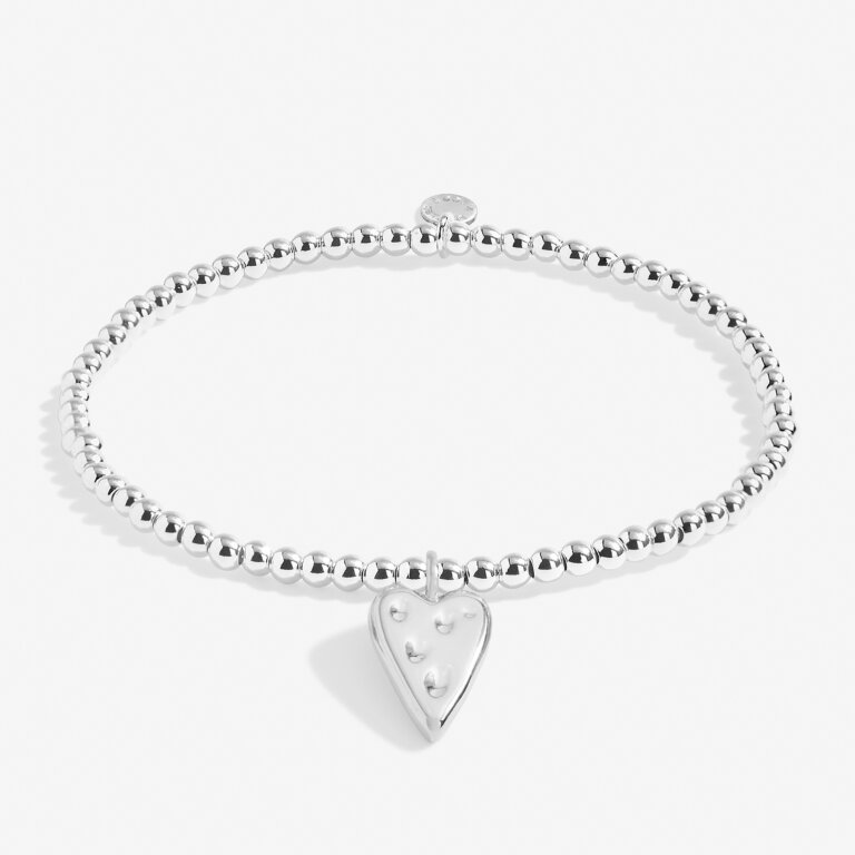 A Little 'Life Is Better With You By My Side' Bracelet in Silver Plating