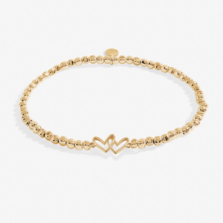 Forever Yours 'Happy Birthday' Bracelet in Gold-Tone Plating