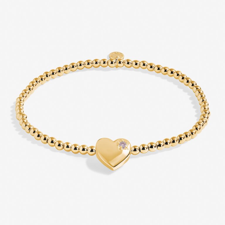 A Little 'Baby Girl' Bracelet in Gold-Tone Plating