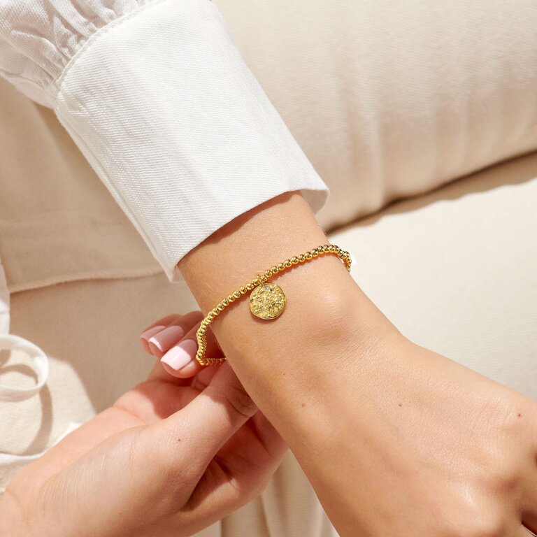 Star Sign A Little 'Taurus' Bracelet In Gold-Tone Plating