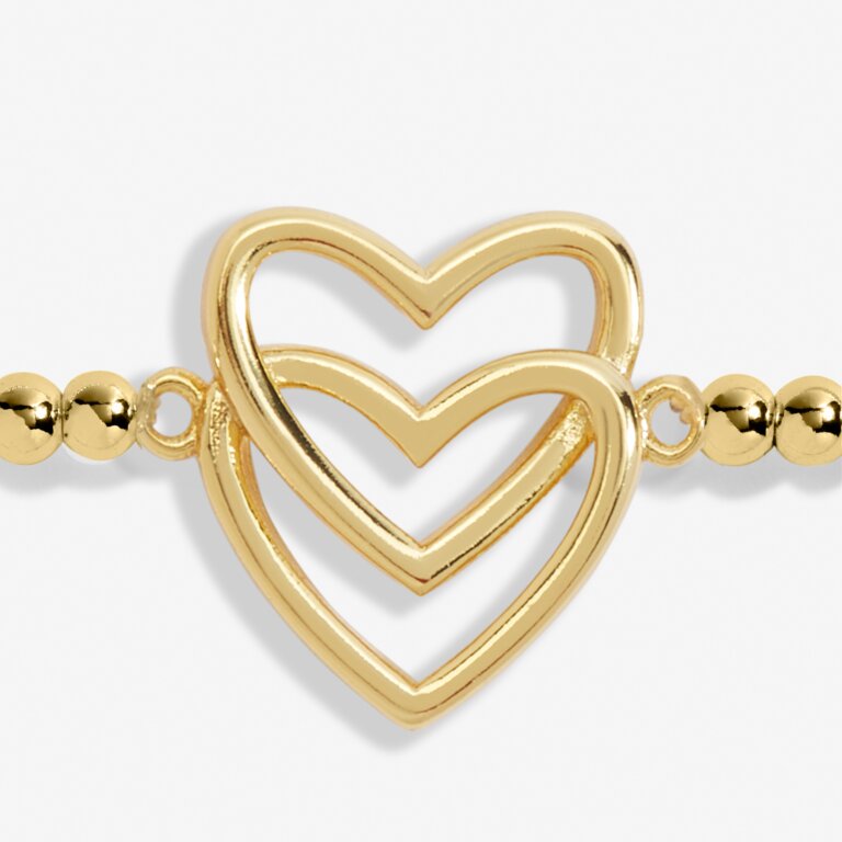 A Little 'Happy Birthday' Bracelet In Gold-Tone Plating