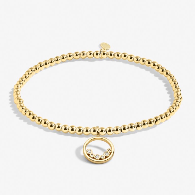A Little 'Courage' Bracelet In Gold-Tone Plating