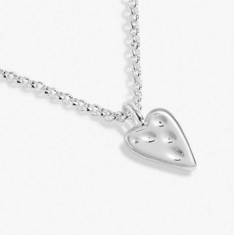 A Little 'Life Is Better With You By My Side' Necklace In Silver Plating