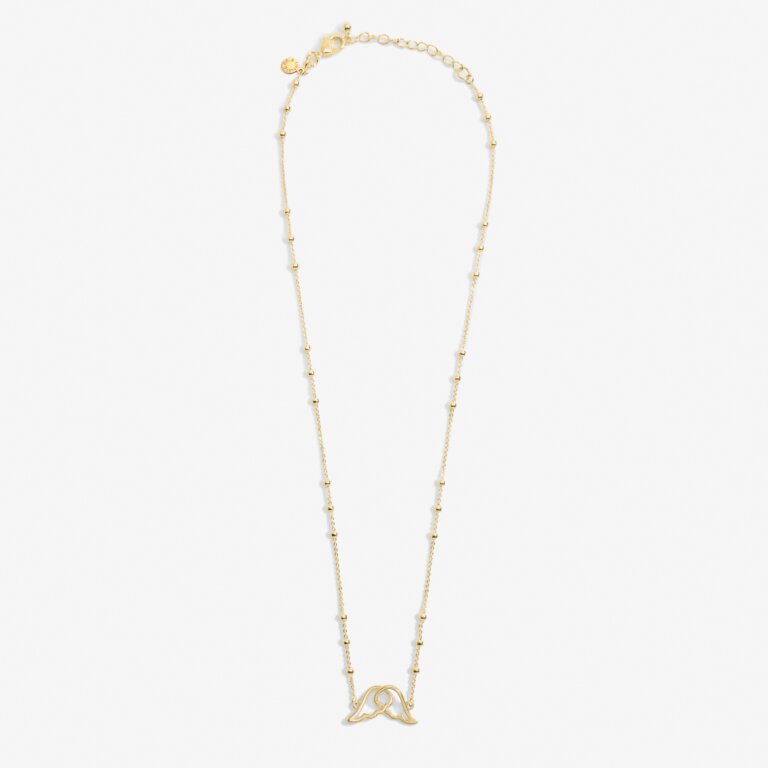 Forever Yours 'Guardian Angel' Necklace In Gold-Tone Plating
