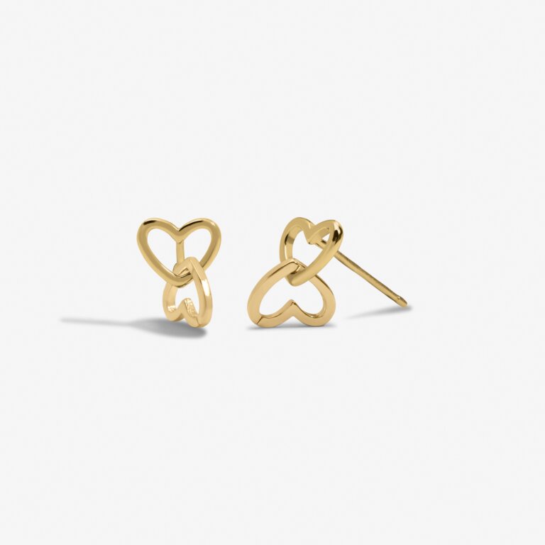 Forever Yours 'Fabulous Friend' Earrings In Gold-Tone Plating