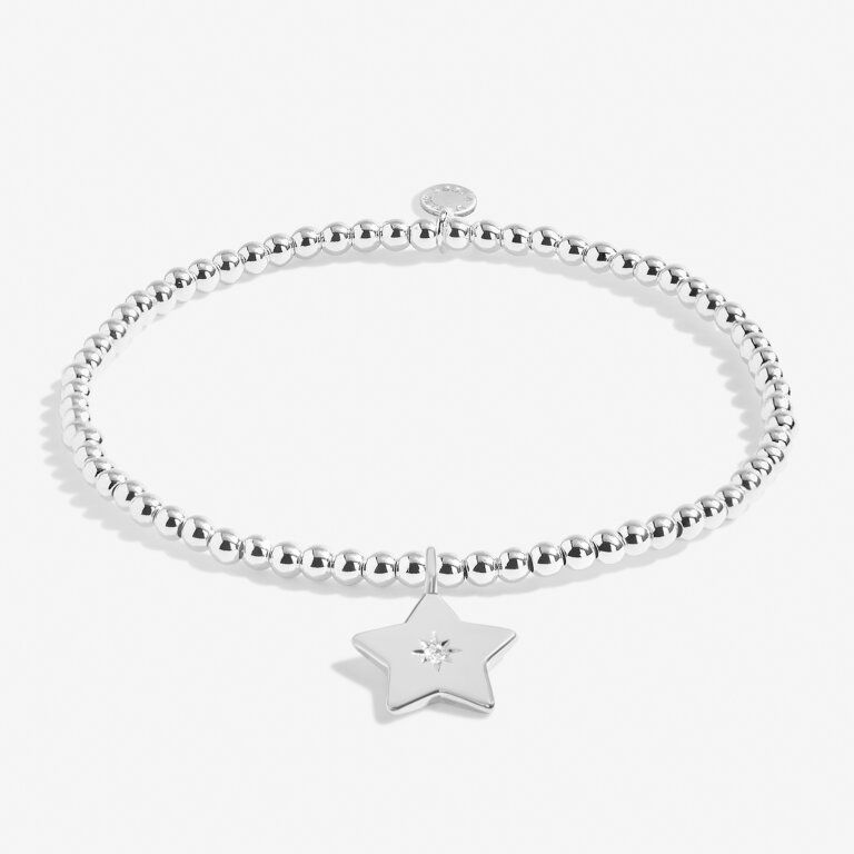Kid's Christmas A Little 'Christmas Wish' Bracelet in Silver Plating
