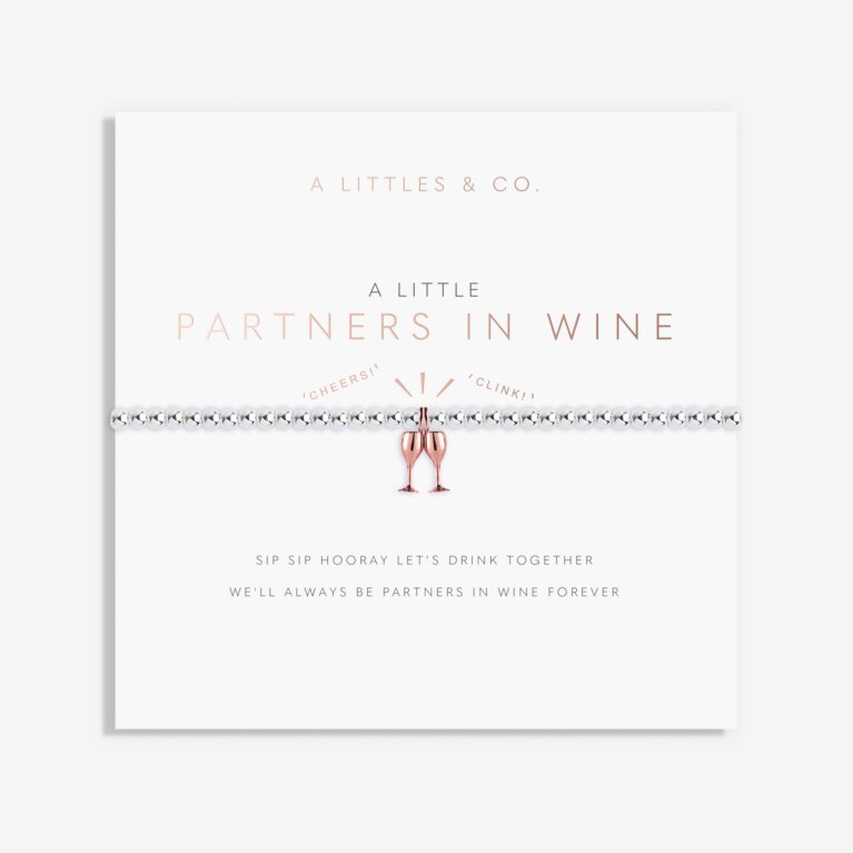 A Little 'Partners in Wine' Bracelet