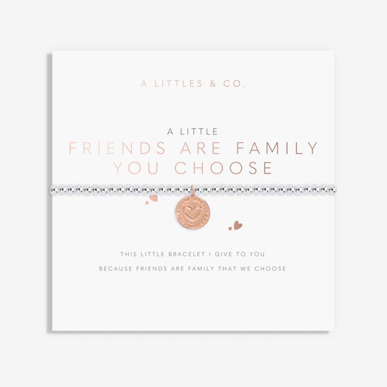 A Little 'Friends Are The Family You Choose' Bracelet