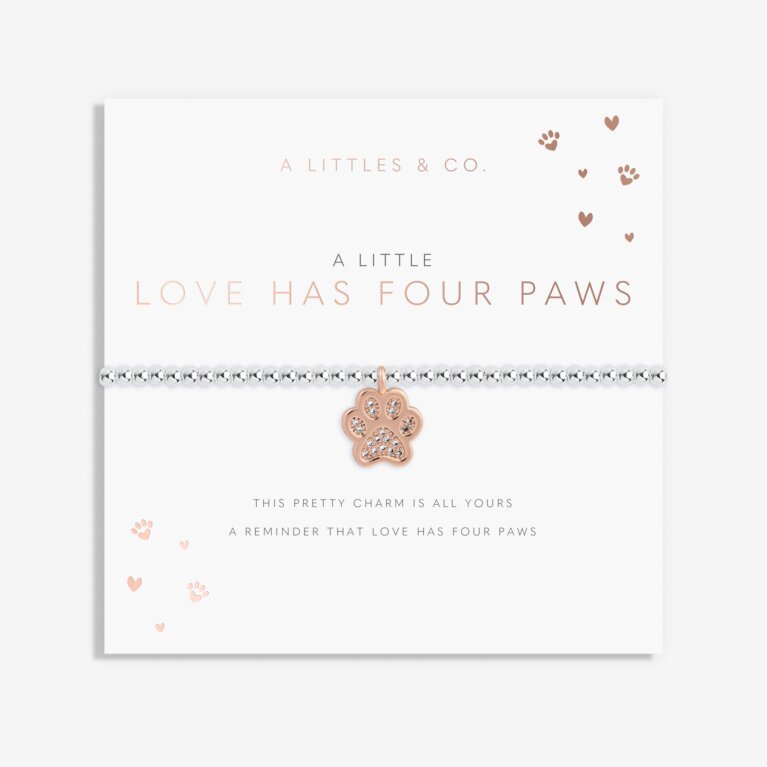 A Little 'Love Has Four Paws' Bracelet
