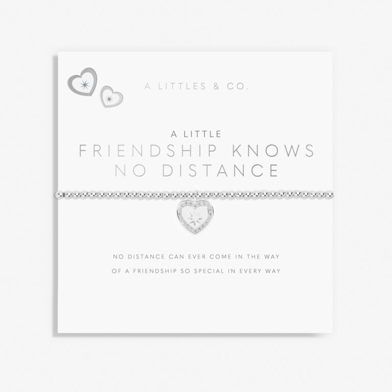 A Little 'Friendship Knows No Distance' Bracelet