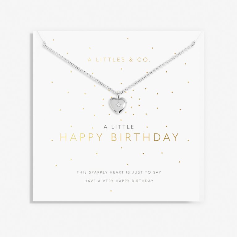 A Little 'Happy Birthday' Necklace