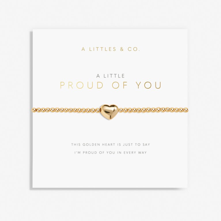 Gold A Little 'Proud Of You' Bracelet