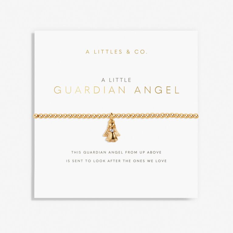 Gold A Little 'Guardian Angel' Bracelet