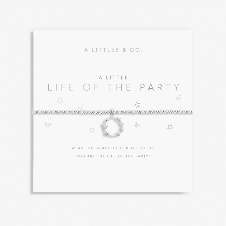 A Little 'Life Of The Party' Bracelet In Silver Plating