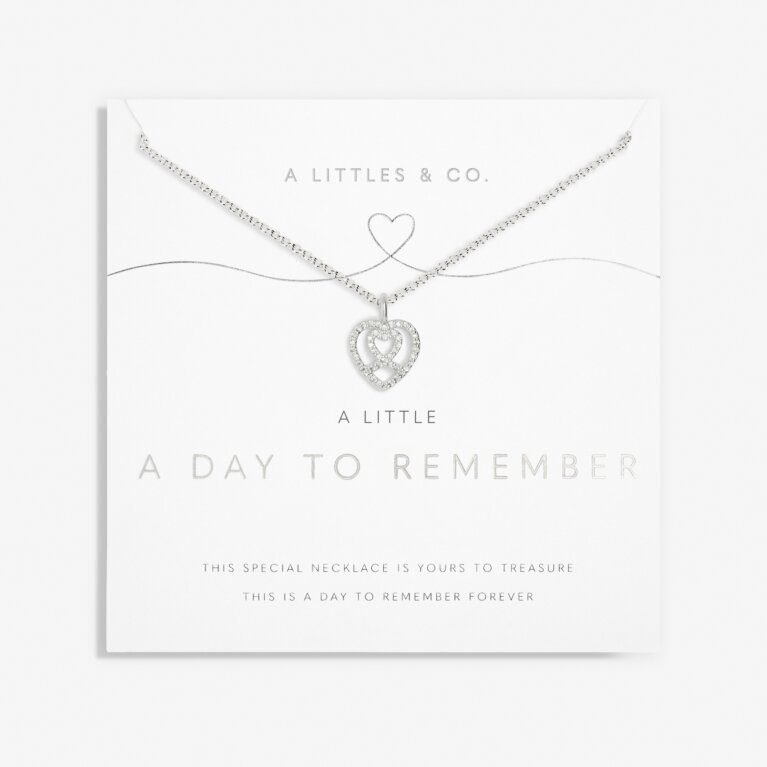 A Little 'A Day To Remember' Necklace In Silver Plating