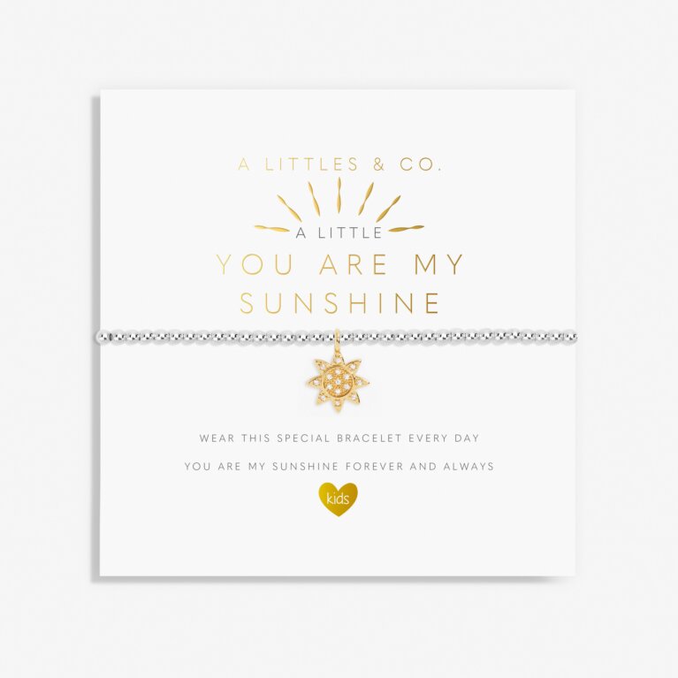 Kid's A Little 'You Are My Sunshine' Bracelet