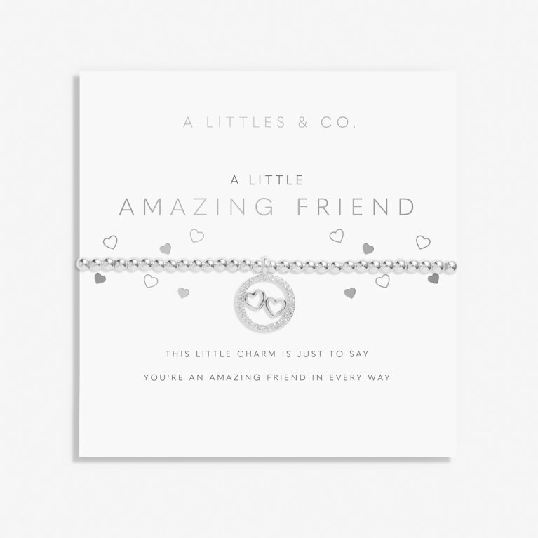 Kid's A Little 'Amazing Friend' Bracelet in Silver Plating