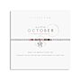 A Little Birthstone 'October' Tourmaline Bracelet